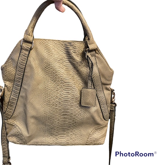 mark brand crocodile faux leather purse Green - Picture 2 of 15